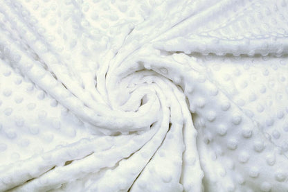 Minky fleece-white 260 g/m²
