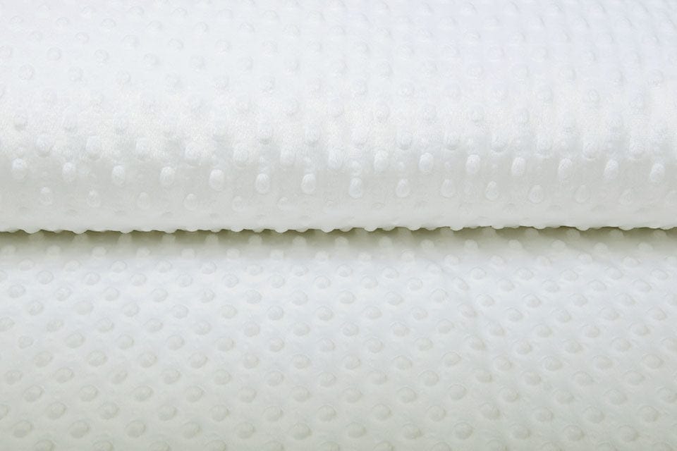 Minky fleece-white 260 g/m²