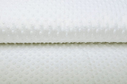 Minky fleece-white 260 g/m²