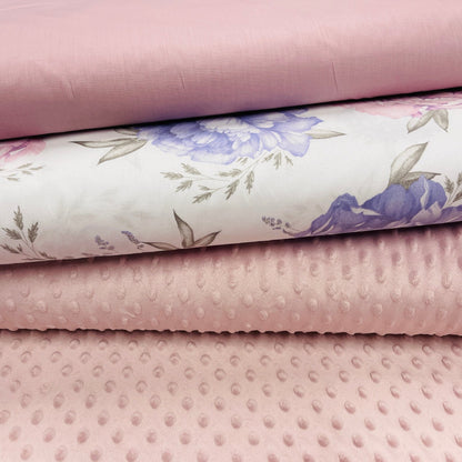 Minky flīss-pūderrozā 260 g/m²