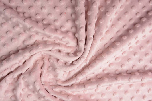 Minky fleece powder pink 260 g/m²