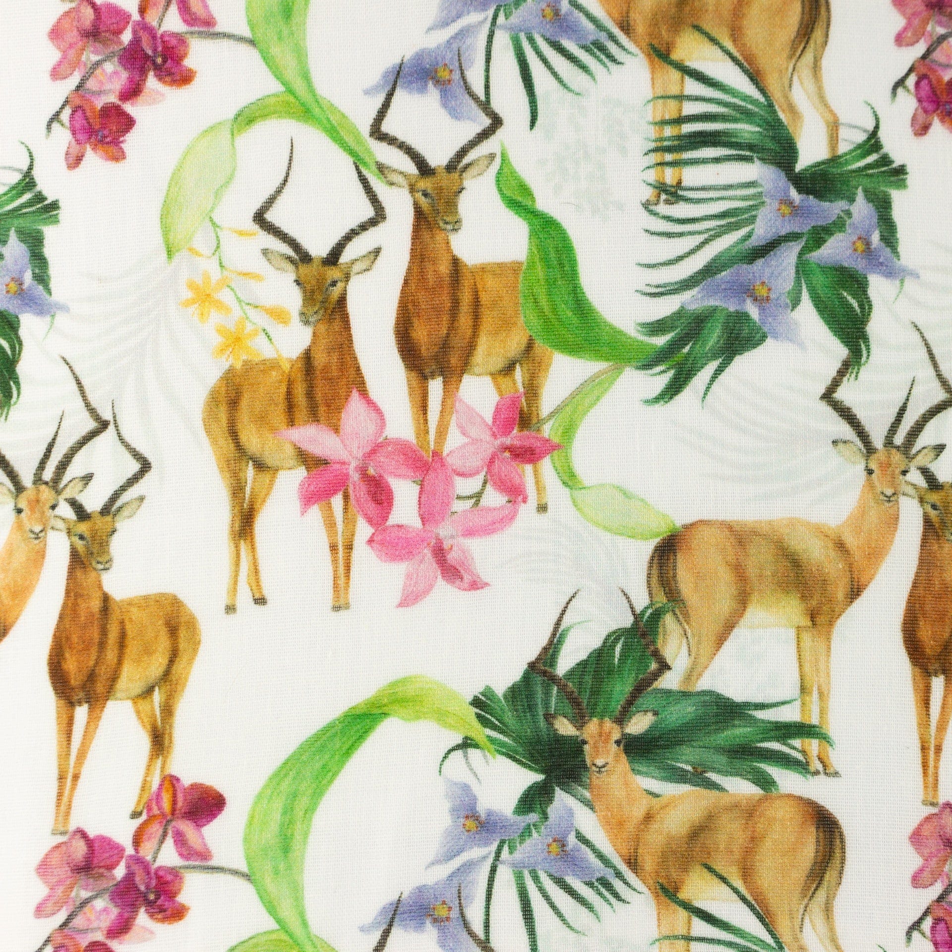 African motif muslin 140 g/m²