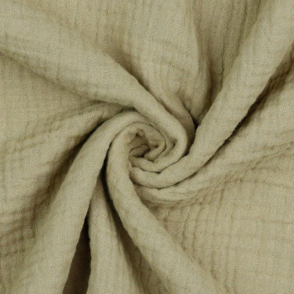 Beige muslin 130 g/m²