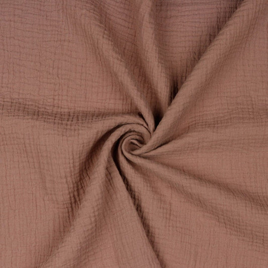 muslin smoky medium brown shade 125 g/m²