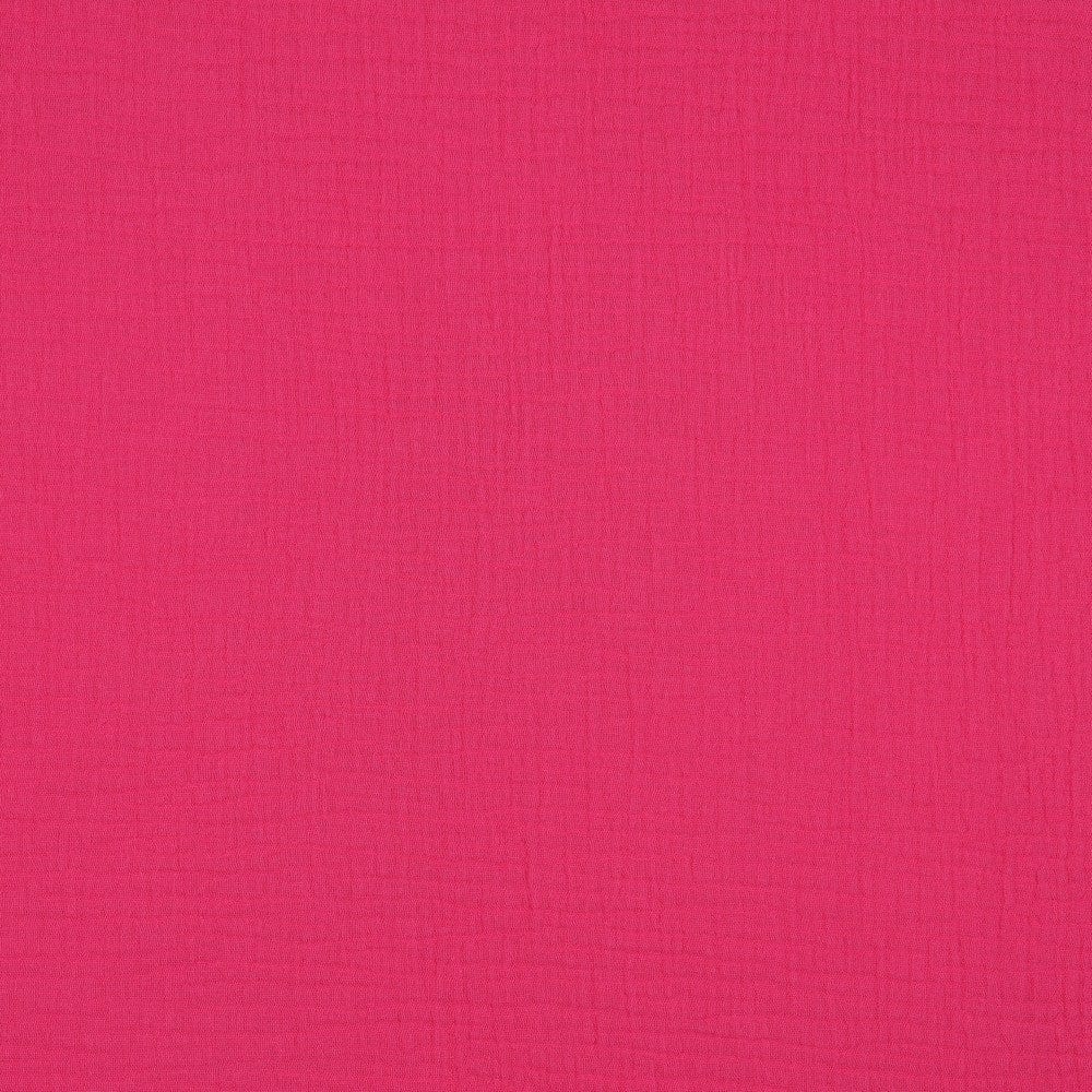 Fuchsia muslin 125 g/m²