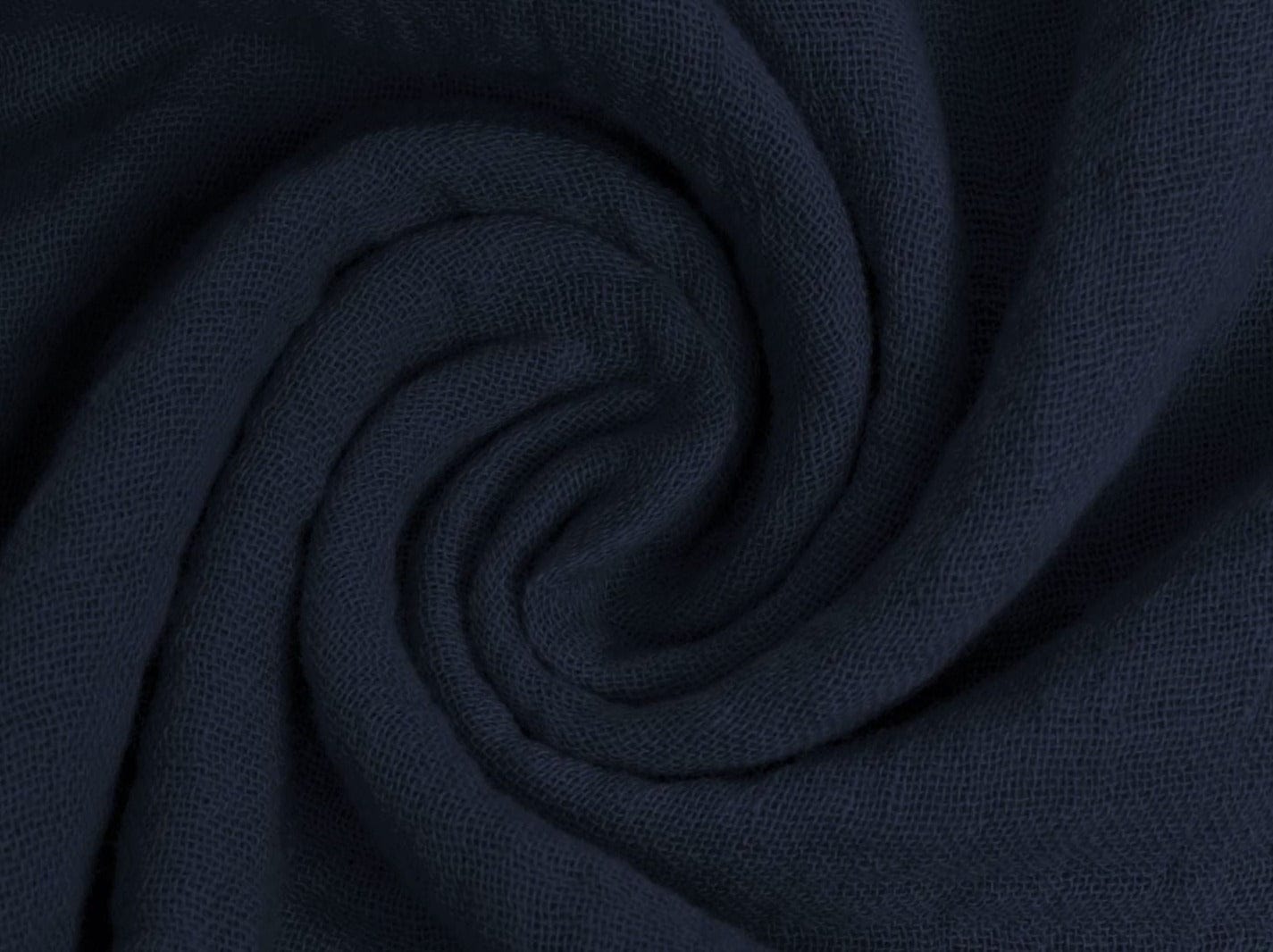 Dark blue muslin 125 g/m²
