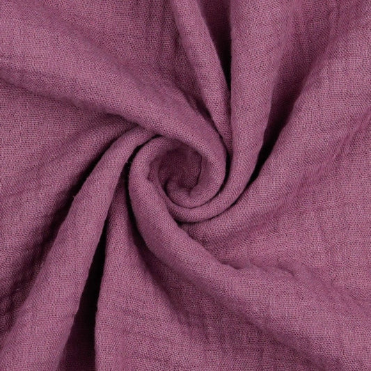 alt
Dark plum muslin shade 125 g/m²