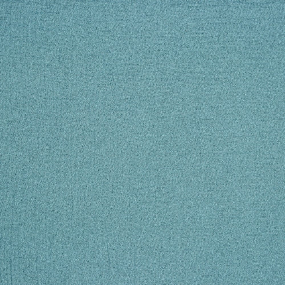 Muslin greenish blue-grey 125 g/m²