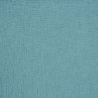 Muslin greenish blue-grey 125 g/m²