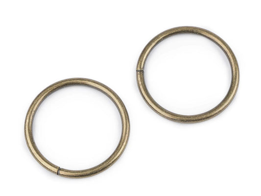 O-ring ⌀ 30 mm - antique (pack of 10)