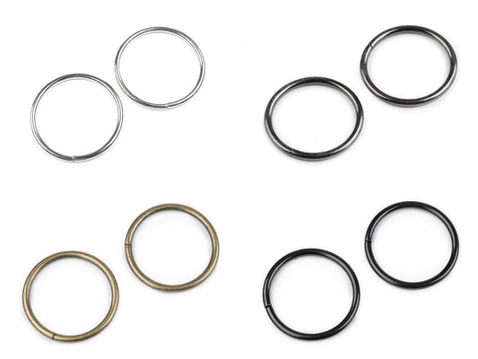 O-ring ⌀ 30 mm-black chrome-plated (10 pcs. per set)