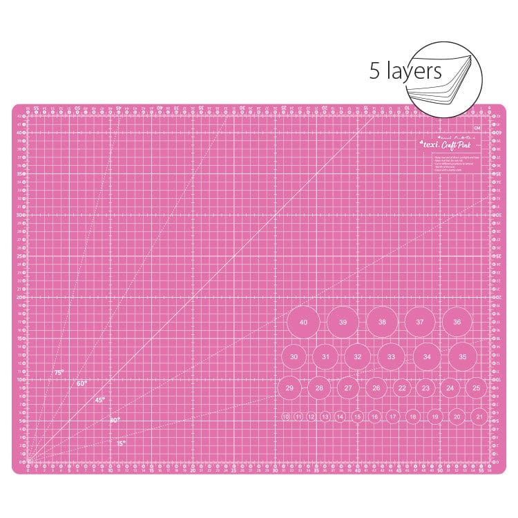 alt
Cutting mat 60X45 cm-pink