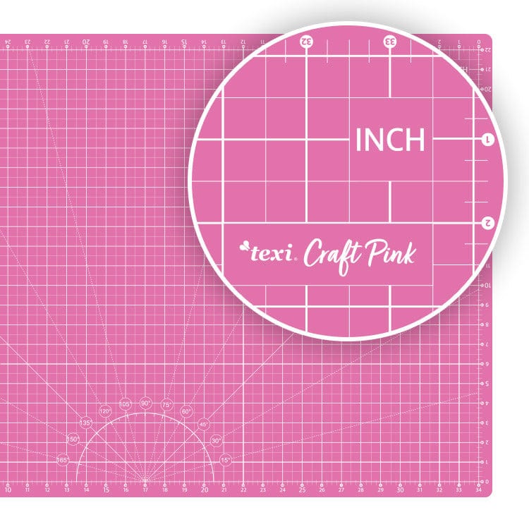cutting mat 60X90 cm-pink