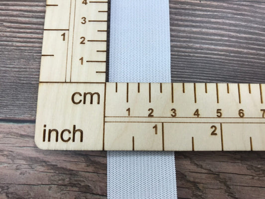 Flat rubber-3 cm white