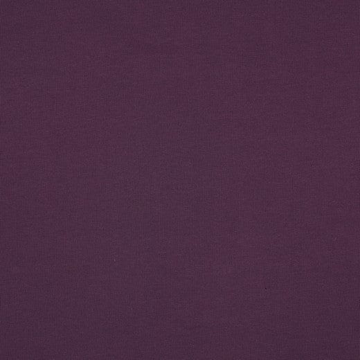 lightweight cotton jersey, eggplant 215 g/m²