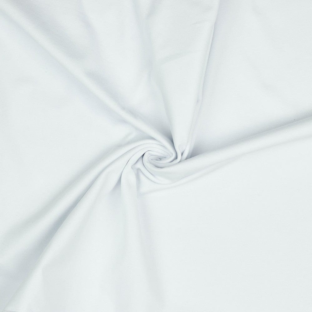 Thin cotton jersey - white 215 g/m²