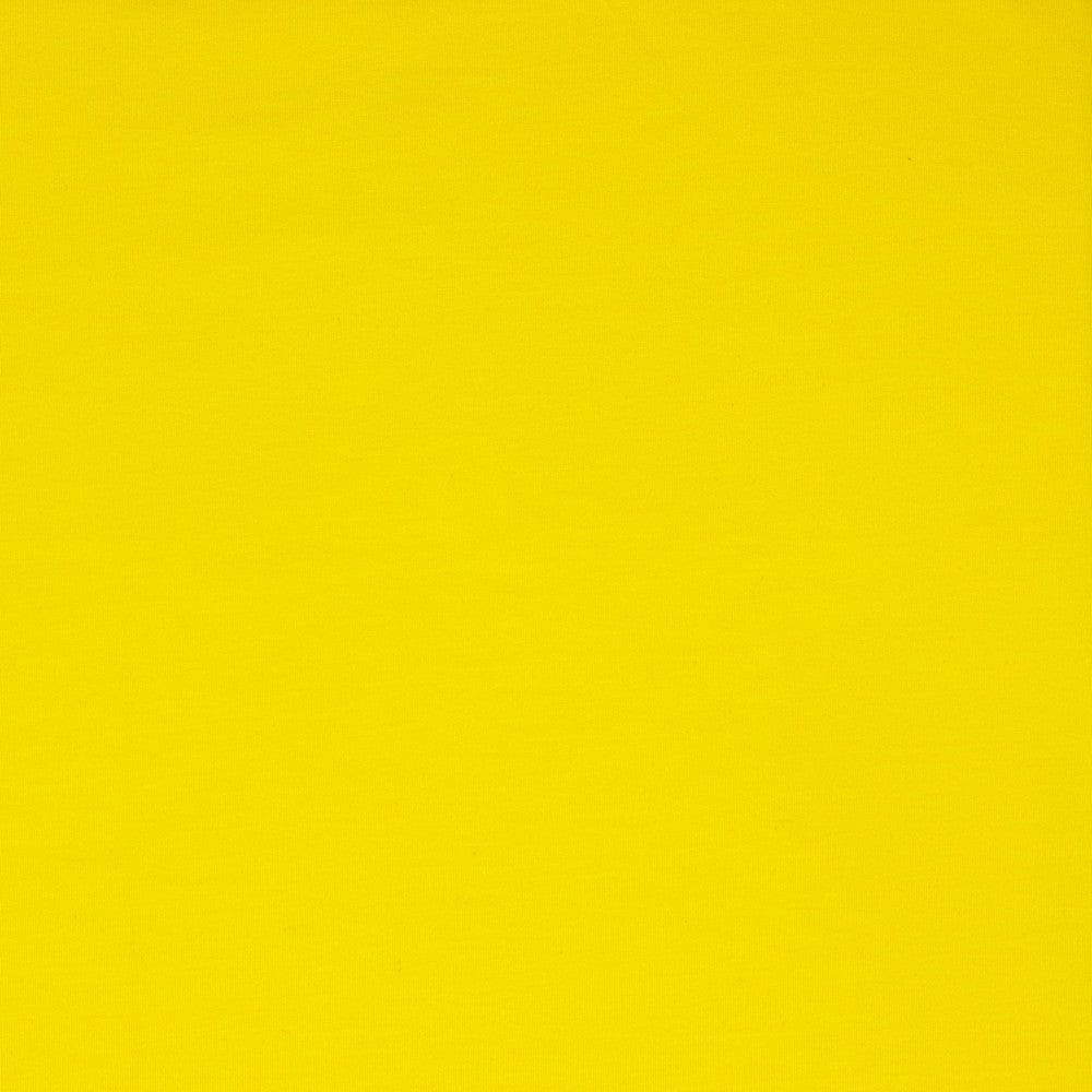 Thin cotton jersey-yellow 215 g/m²