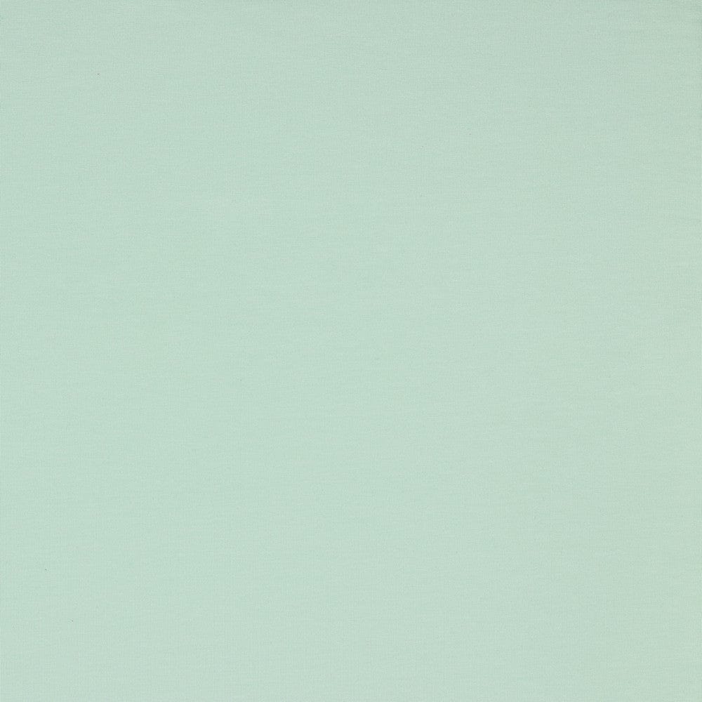 Light green thin cotton jersey 215 g/m²