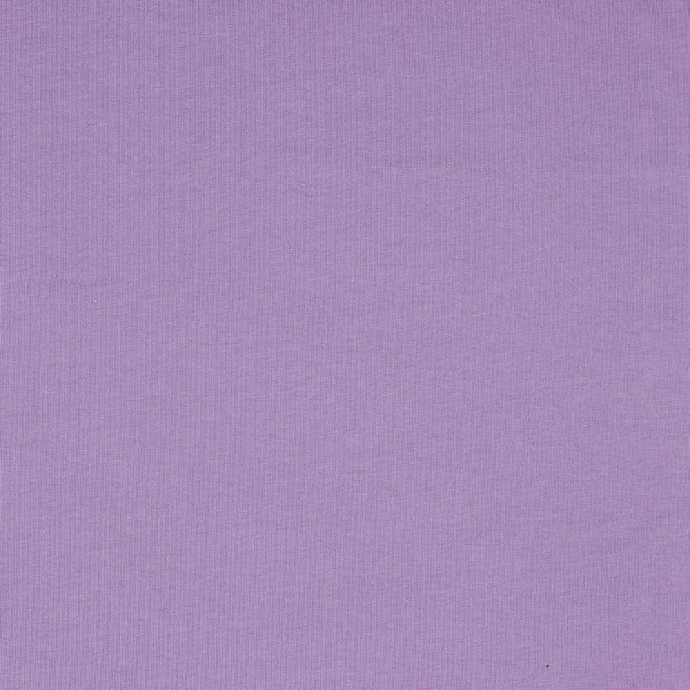 Thin cotton jersey - lavender 215 g/m²