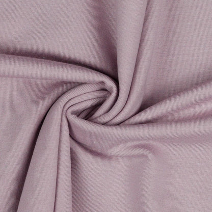 Thin cotton jersey - powder pink 215 g/m²