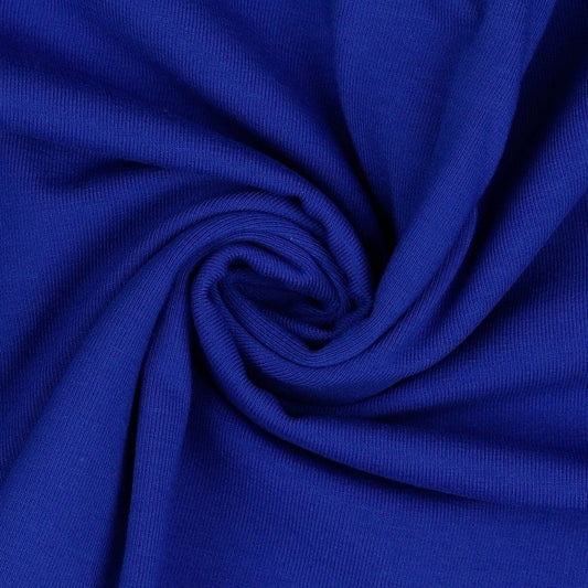 Thin cotton jersey cornflower blue 215 g/m²