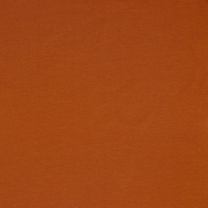Thin cotton jersey - rust tone 215 g/m²