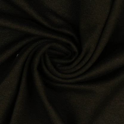 Thin cotton jersey - chocolate brown 215 g/m²