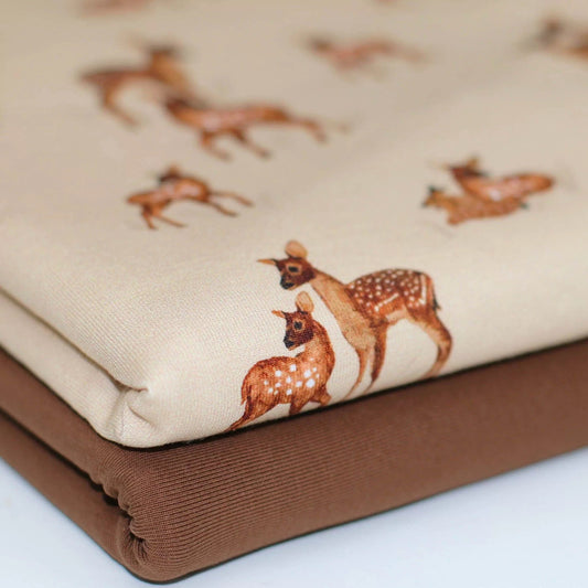 alt
Thin cotton jersey - deer 220 g/m²