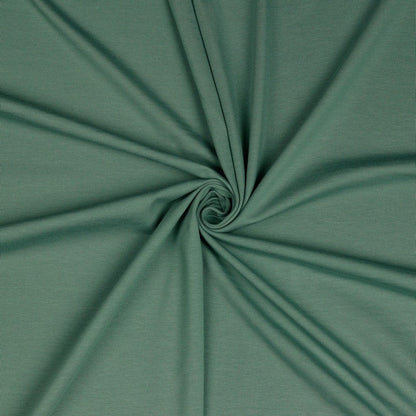 Thin cotton jersey - dark mint 215 g/m²