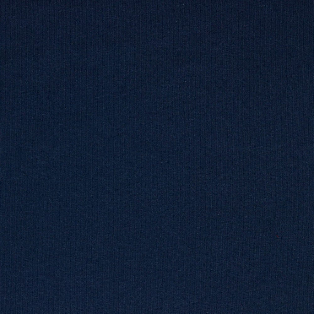 Lightweight cotton jersey - dark blue 215 g/m²