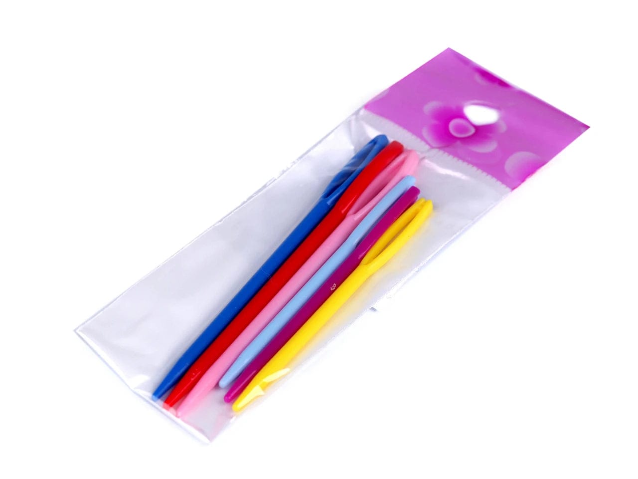 Plastic needle set