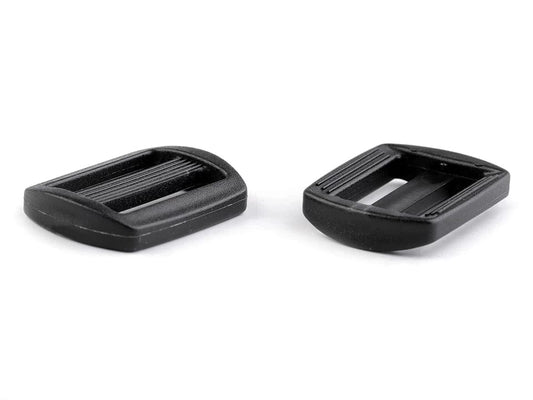 Plastic adjuster 20mm-black (pack of 10 pcs)