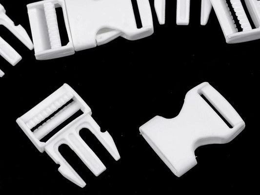 alt
Plastic buckle connector 20 mm - white (5 pcs. per pack)