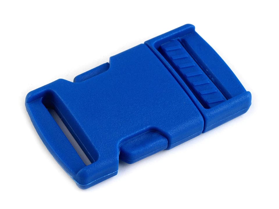 Plastikowa klamra-złączka 25 mm, chabrowa (w opakowaniu 5 szt.)