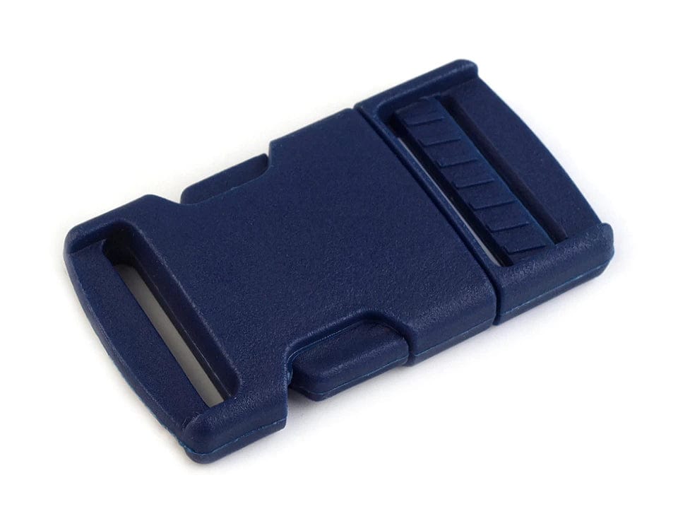 Plastic buckle connector 25 mm-dark blue (pack of 5 pcs)