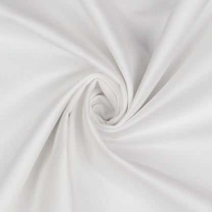 Premium 100% cotton fabric-white 130 g/m²