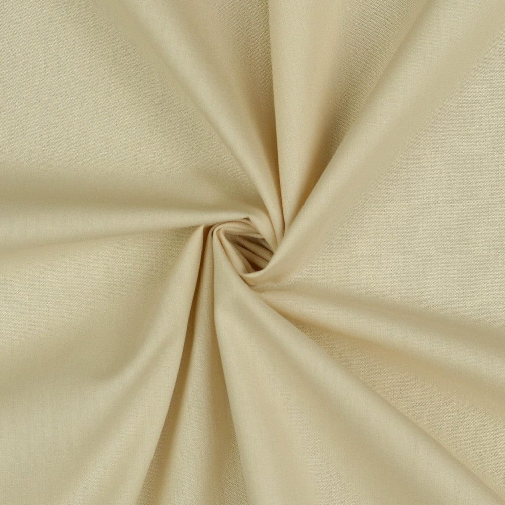 Premium 100% cotton fabric-beige 130 g/m²