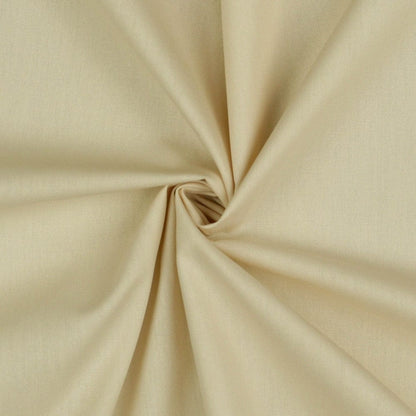 Premium 100% cotton fabric-beige 130 g/m²