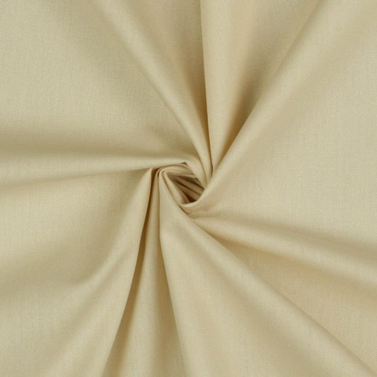 Premium 100% cotton fabric-beige 130 g/m²