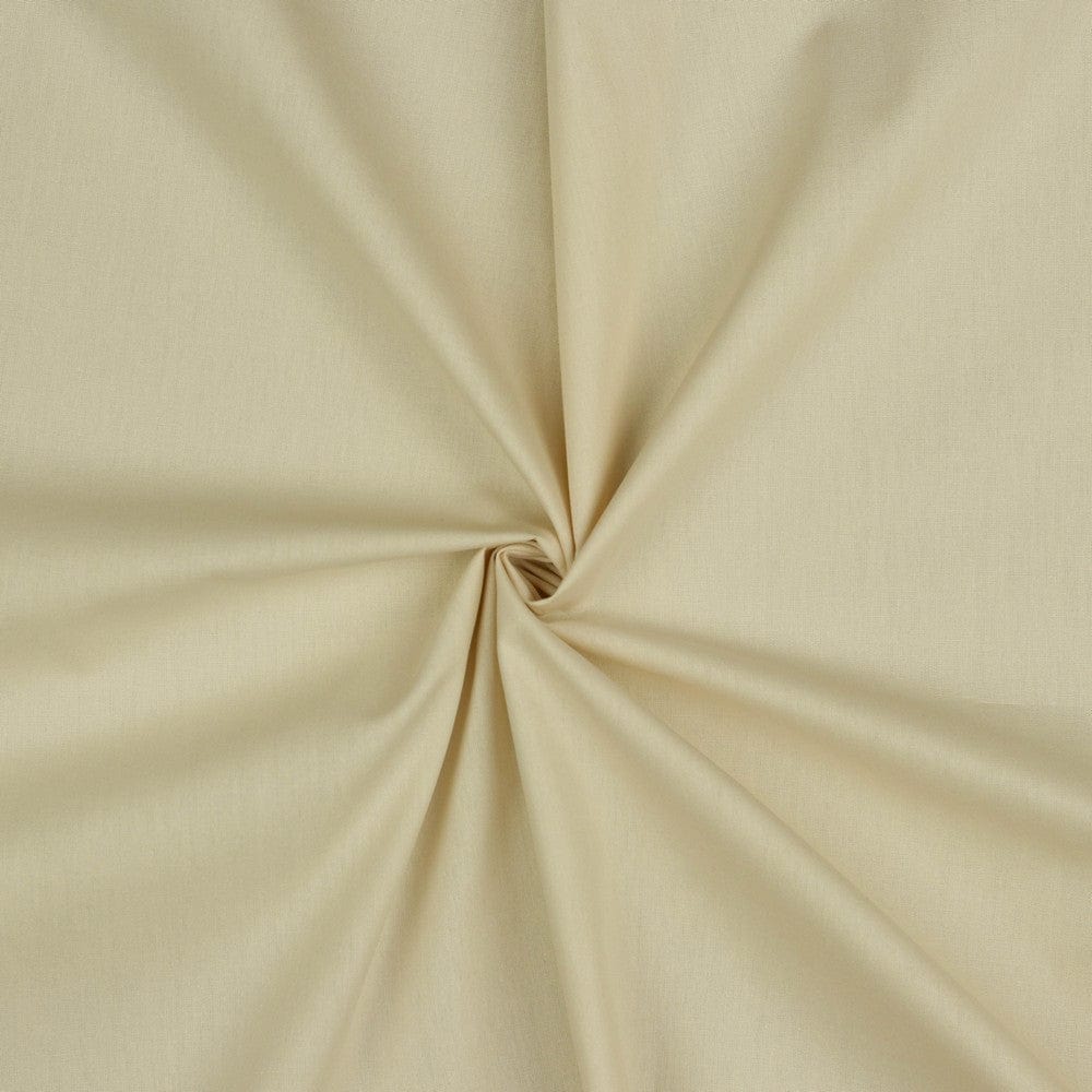 Premium 100% cotton fabric - beige 130 g/m²