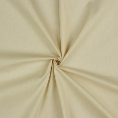 Premium 100% cotton fabric - beige 130 g/m²