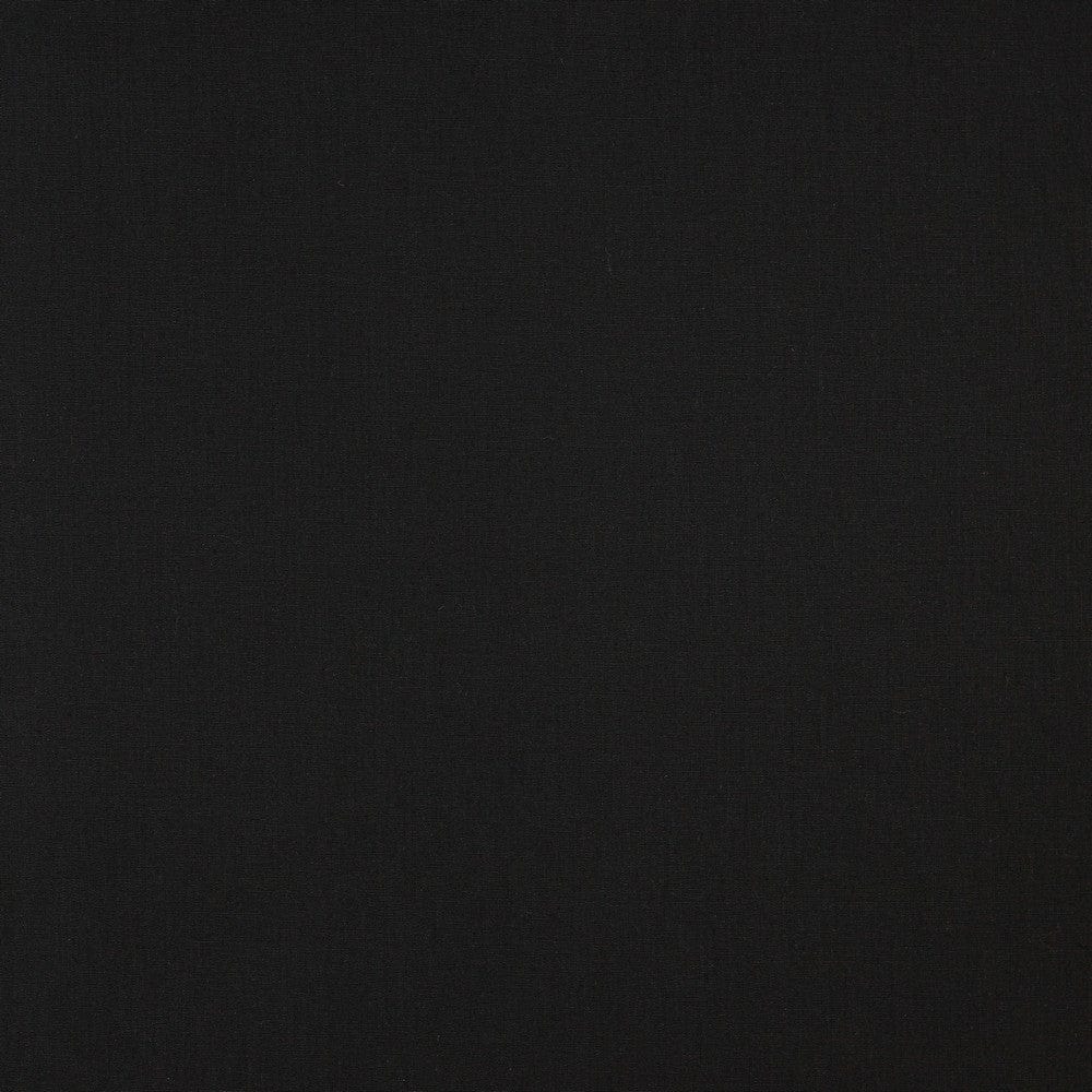 Premium 100% cotton fabric - black 125 g/m²