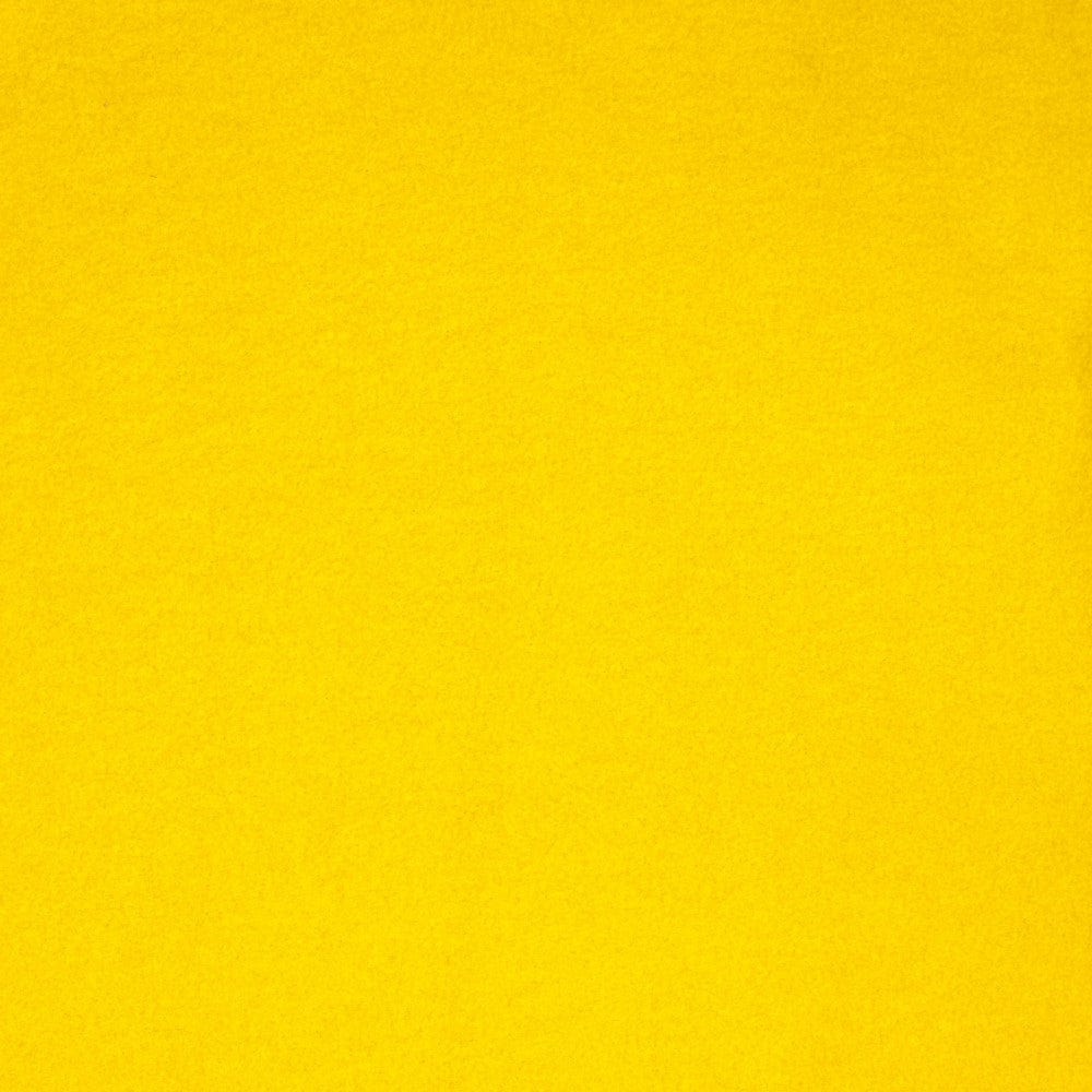 Premium Anti-Pilling Fleece Fabric - Yellow 240 g/m²