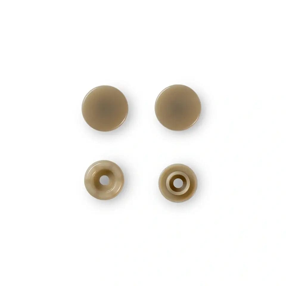 PRYM Snap fasteners Ø12.4 mm 30 pcs-beige