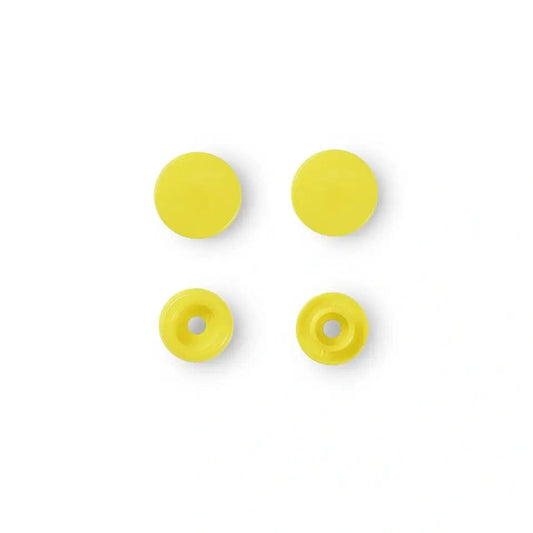 PRYM Snap Fasteners Ø12.4 mm 30 pcs - Yellow