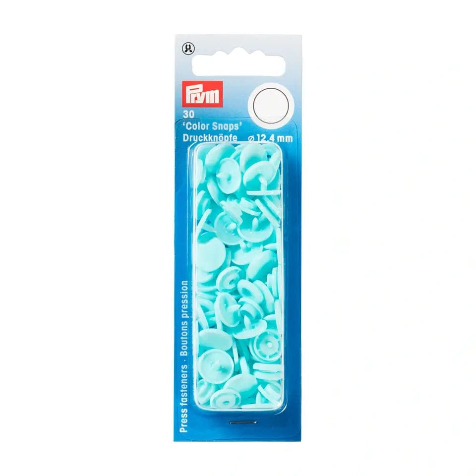 PRYM Snap Fasteners Ø12.4 mm 30 pcs - mint