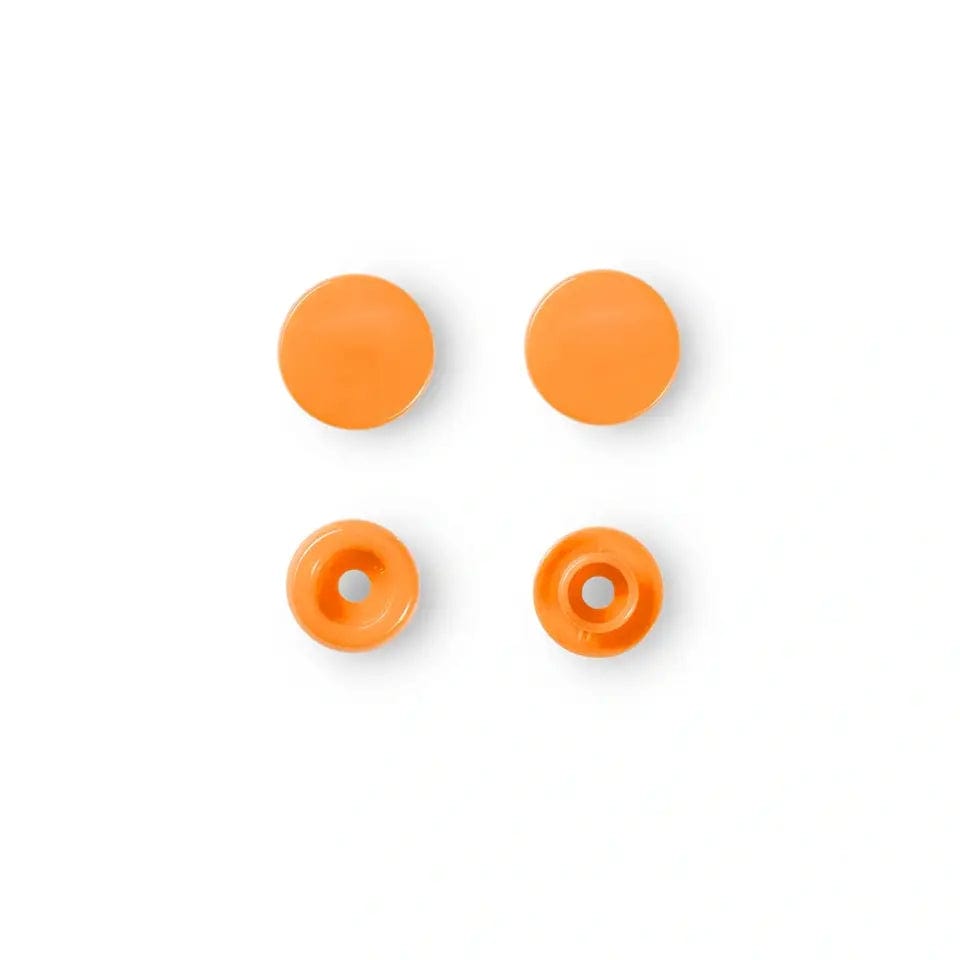 PRYM Snap Fasteners Ø12.4 mm 30 pcs-orange