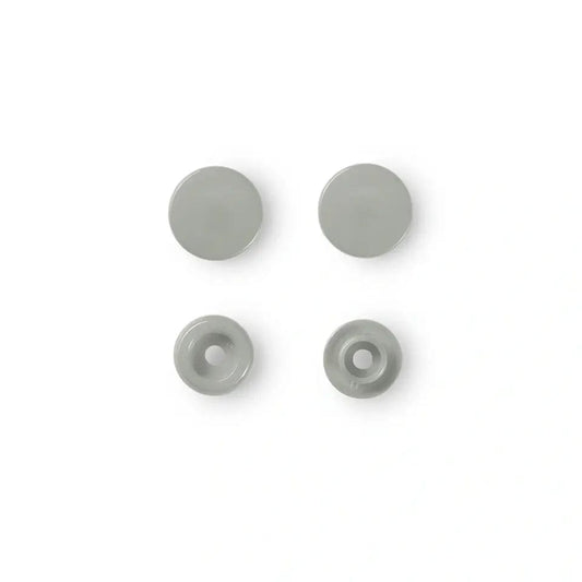PRYM Snap fasteners Ø12.4 mm 30 pcs - gray