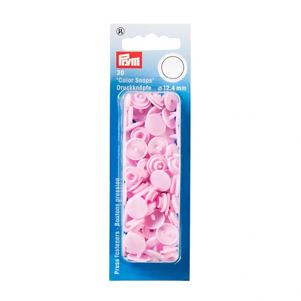PRYM Snap Buttons Ø12.4 mm 30 pcs-pink