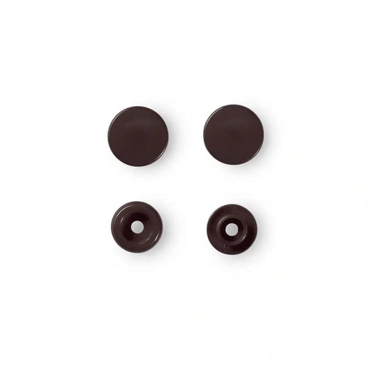 PRYM Snap Fasteners Ø12.4 mm 30 pcs dark brown